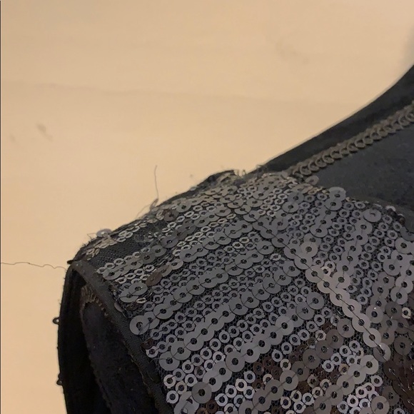 Calvin Klein black sequinned semiformal dress, 8 - Picture 5 of 8